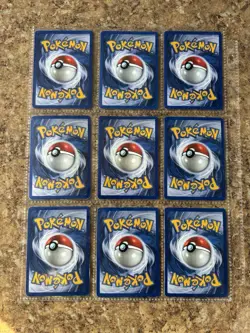Vintage WOtC Pokemon TCG Holo Lot Of 9 Cards - Image 2