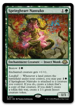 Springheart Nantuko #171 (NM) Modern Horizons 3 MH3 Magic MTG pack fresh edh - Image 1
