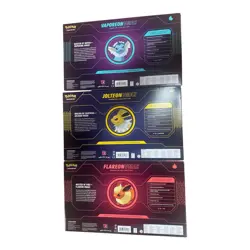 Pokemon TCG Eeveelution VMAX Premium Collection Set of 3 New Sealed Fast Ship - Image 2
