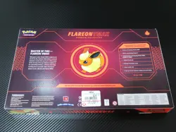 ✅ Pokemon TCG Flareon Eeveelution Vmax Premium Collection Box Factory Sealed 820650851308 - Image 2