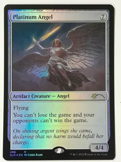 Platinum Angel (Foil, #496) - NM Near Mint - SLD Secret Lair Drop - MTG Magic - Image 1