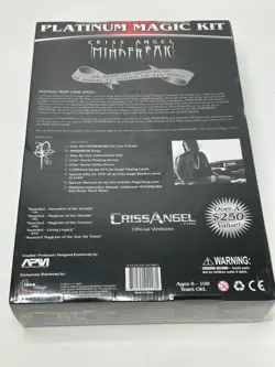 Criss Angel Mind Freak Platinum Magic Kit Over 250 Tricks w/ DVD Factory Sealed 754502022281 - Image 4