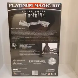 NIB Criss Angel Mindfreak Platinum Magic Kit DVD 350+ Tricks Secret Floating Dev - Image 4