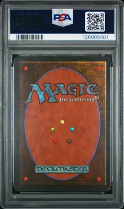 1994 MAGIC: THE GATHERING ANTIQUITIES SU-CHI PSA 5 - Image 2