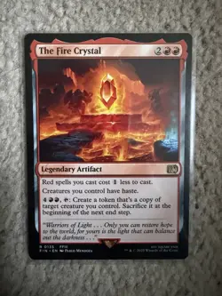 MTG Final Fantasy the Fire Crystal Rare Card 0135 NM Condition - Image 1