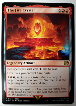 The Fire Crystal - MTG Final Fantasy - Rare - 0135 NM - Image 1