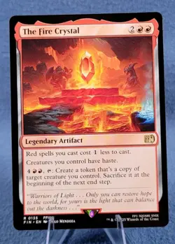 Magic - The Fire Crystal R 0135 Non Foil MTG Final Fantasy English (C) 🔮 - Image 1