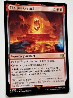 Magic - The Fire Crystal R 0135 Non Foil MTG Final Fantasy English - Image 1