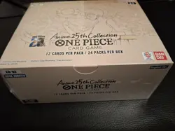 Bandai One Piece Card Game Anime 25th Collection Extra Booster Box EB-02 Eng 24P - Image 2