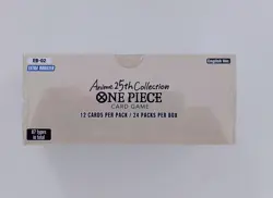ONE PIECE CARD GAME: Extra Booster Anime 25th Collection Box EB02 English Ver. - Image 2