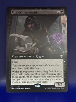 MTG - Opposition Agent (Extended Art) - Commander Legends - NM - Normal - Image 1