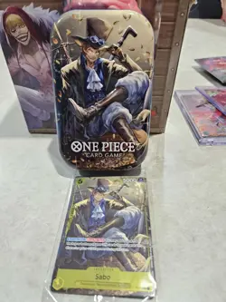 Sabo (Tin Pack Set Vol. 2) P-073 One Piece Promotion Cards Foil (*Sealed*) - Image 1