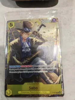 Sabo (Tin Pack Set Vol. 2) P-073 One Piece Promotion Cards Foil (*Sealed*) - Image 4