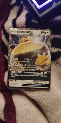 Snorlax GX SM05 Pokemon Sun & Moon Promo Ultra Rare Card - Image 1