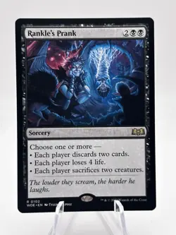 Rankle's Prank 0102 Wilds of Eldraine WOE MTG NM - Image 1