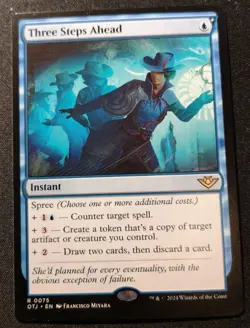 Three Steps Ahead - OTJ - MTG - EN - NM - 0075 - Image 1