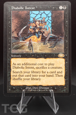 Diabolic Intent: 2001 Magic the Gathering - Planeshift Regular - Image 1
