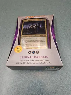 MTG Commander Deck Eternal Bargain (Sealed) 653569832430 - Image 1