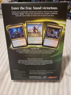 MTG Magic ENGLISH Stalwart Unity Commander 2016 Deck Factory Sealed SeePics - Image 2