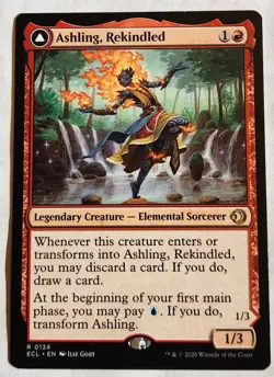 Ashling, Rekindled Lorwyn Eclipsed Regular Rare NM+ - Image 1