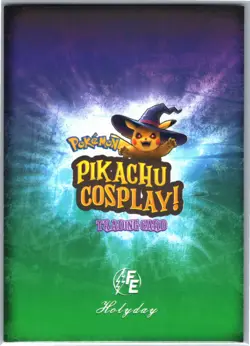 Plants Vs Zombies (Pikachu) #126 - Galaxy Holo Electric Pikachu Cosplay Pokemon - Image 2