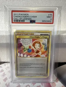 2011 Pokemon Cheerleaders Cheer Call Of Legends #76 PSA 9 - Image 1