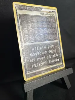 Pokemon TCG 2010 Alph Lithograph #Three Undaunted NM-LP - Image 3