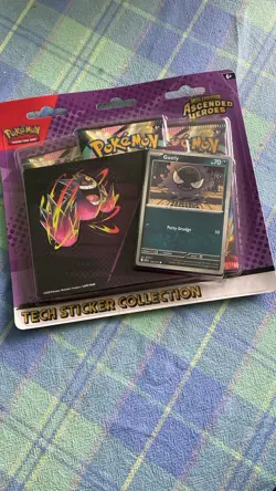 Pokemon TCG Ascended Heroes Tech Sticker Collection Gastly - IN HAND - Image 1