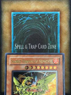 Yugioh Sacred Phoenix Of Nephthys FET-EN005 Ultimate Rare VLP - Image 2