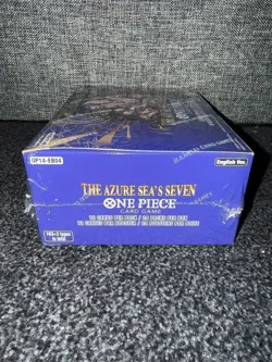 One Piece: The Azure Sea's Seven OP-14 Booster Box (English) - SEALED - Image 2