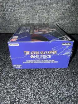 One Piece: The Azure Sea's Seven OP-14 Booster Box (English) - SEALED - Image 3