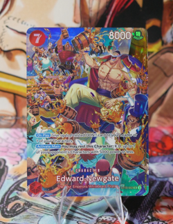 One Piece TCG Edward Newgate SP ST15-002 ALT ART Royal Blood (OP10) - Image 1