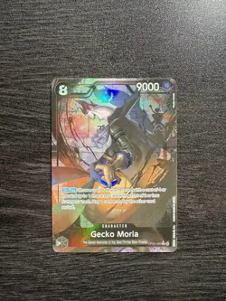 Gecko Moria OP06-086 Wings of the Captain Alt Art One Piece TCG NM - Image 1