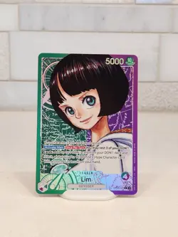 Lim OP09-022 Leader Alt Art Emperors In The New World One Piece English - Image 1