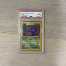 ZUBAT - 2000 Pokemon Rocket, 1st Edition #70, PSA 10 - Image 1