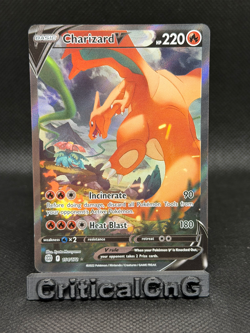 Charizard V | 154/172 | Brilliant Stars | Holo | Alt Art | Pokemon TCG LP - Image 1