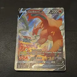 Pokemon TCG Brilliant Stars Charizard V Rule 154/172 Holo Unpacked 11/12/25 - Image 1