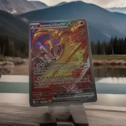 Pokemon TCG Moltres EX Team Rockets Card 229/182 Sir Destined Rivals - NM - Image 1