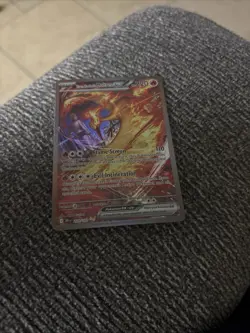 Pokemon TCG Moltres EX Team Rockets Card 229/182 Sir Destined Rivals - NM - Image 3