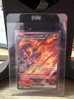 Pokemon TCG Team Rockets Moltres EX 229/182 Ultra Rare Holo Card Destined Rivals - Image 1