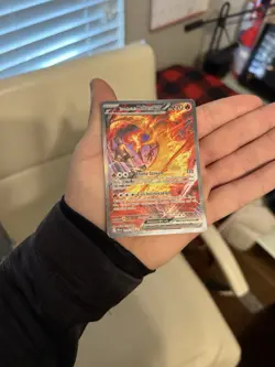 Pokemon TCG Moltres EX Team Rockets Card 229/182 Sir Destined Rivals - NM - Image 1
