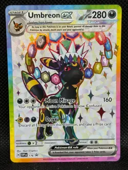 Umbreon ex 176 Sv: Scarlet & Violet Promo Cards SVP Holo NM Near Mint - Image 1