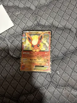 Pokemon TCG Generations Flareon EX Holo Rare Card RC6/RC32 Radiant Collection - Image 2