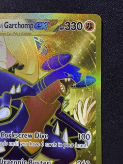 Pokemon TCG Destined Rivals Cynthia's Garchomp EX 241/182 Secret Rare - Image 2