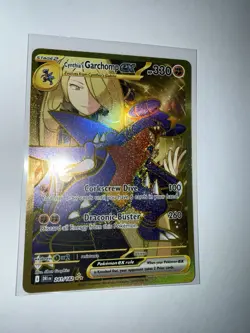 Pokemon TCG Destined Rivals Cynthia's Garchomp EX 241/182 Secret Rare Card - Image 4