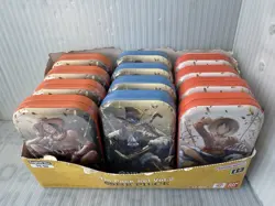 (LOT OF 12) One Piece CCG Card Game 2-Pack Mini Tin Set Vol 2 Bandai NEW SEALED! - Image 1