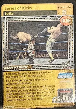 WWE RAW DEAL CCG TAJIRI 14 Card Lot - Image 4