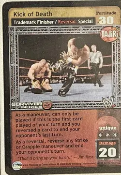 WWE RAW DEAL CCG TAJIRI 14 Card Lot - Image 5