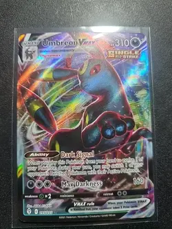 Pokemon TCG Umbreon VMAX Holo Ultra Rare Card Evolving Skies 095/203 Lp - Image 1