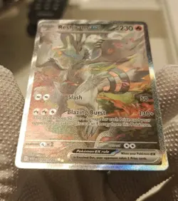 Pokemon TCG Reshiram EX SV White Flare Card 166/086 NM Condition - Image 3
